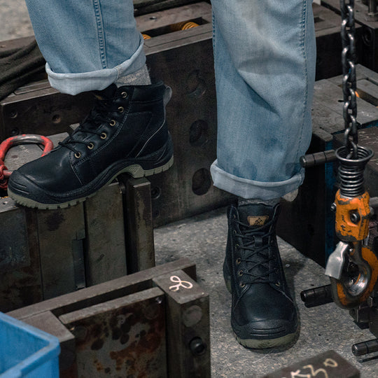 Botas de seguridad con punta de acero para senderismo para hombres 354 - S1PL